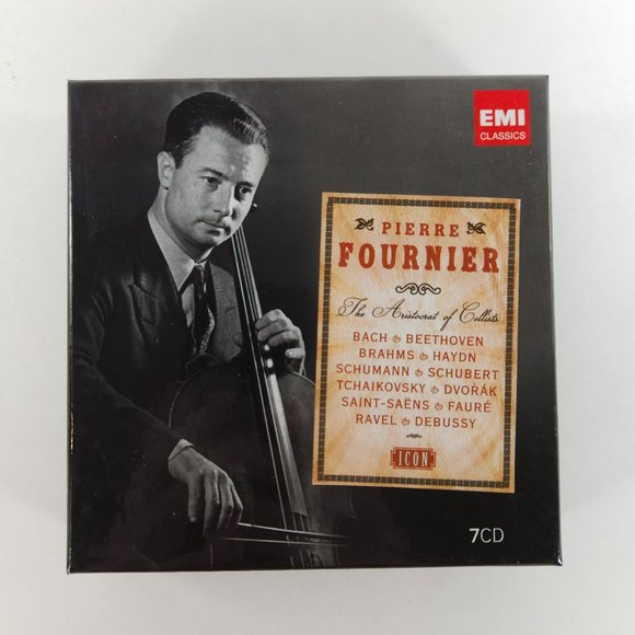 Pierre Fournier - ICON The Aristocrat of Cellists 7-CD EMI Boxset - Picture 1 of 12